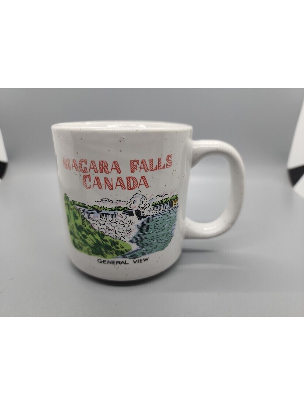 Maid Of The Mist Niagara Falls Canada Souvenir Mug Aerocar White